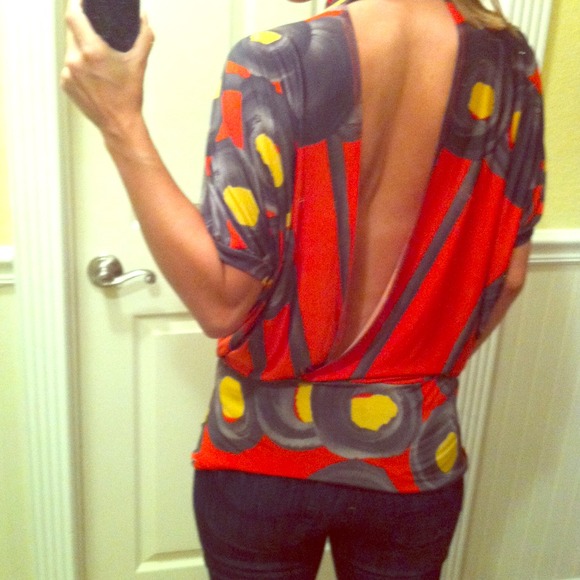 Sexy open back top