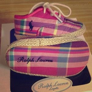 Cute Ralph Lauren Baby Shoes