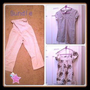 Bundle of maternity clothes!