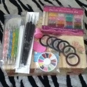 Nail art supplies