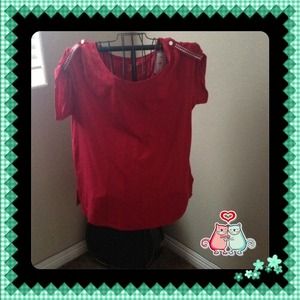 🌞⚡️ 💲SALE⤵️Red t-shirt Lane Bryant 22/24