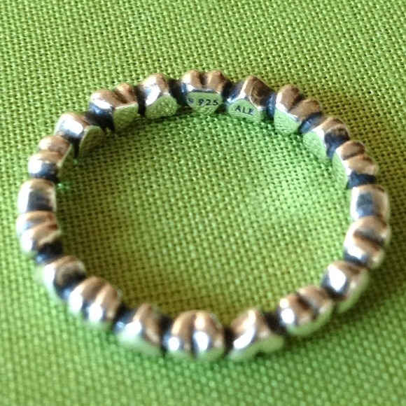 🌺Bundled🌺Authentic Pandora Stacking Ring❤ - Picture 3 of 4