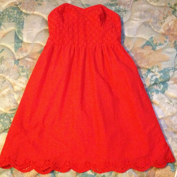 Clear strap sundress