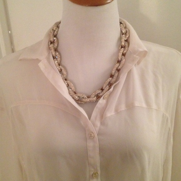 H&M sheer blouse