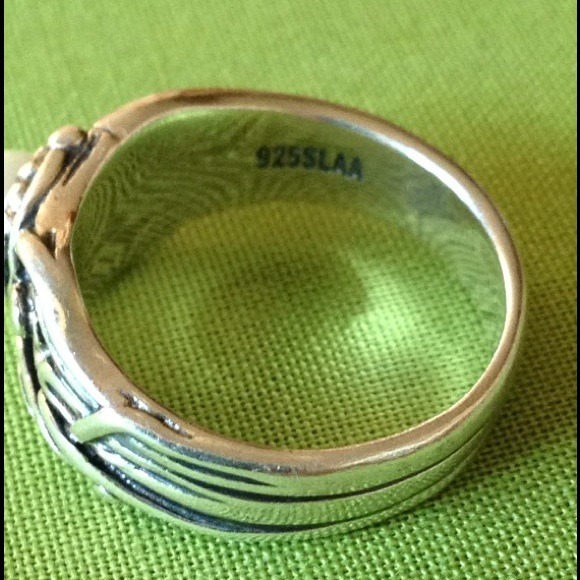 🌺sold/bundled🌺Real Pearl and Silver Ring❤ - Picture 2 of 4