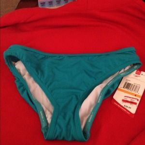 Turquoise speedo swim bottoms