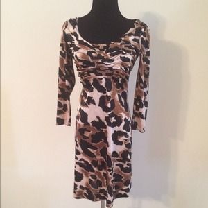 Leopard print dress by Madison, Size 2