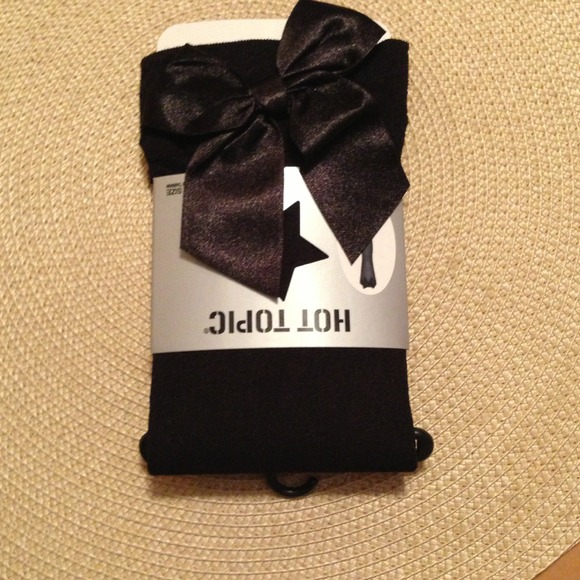 SOLD-Thigh highs w/ bow