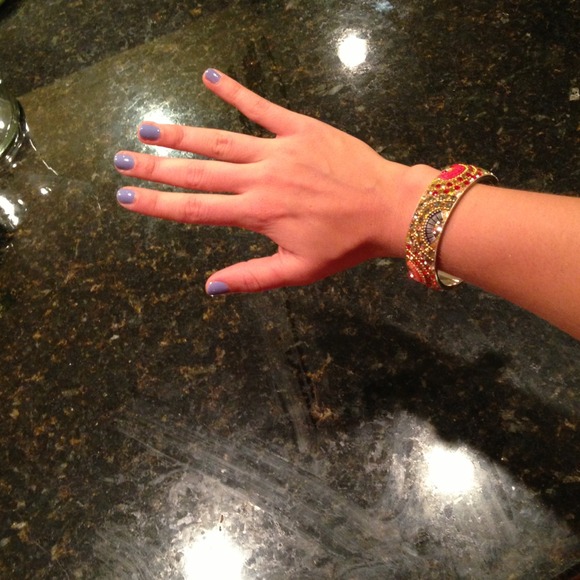 Multi Color Fashion Bangle - Picture 3 of 4