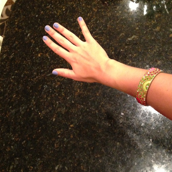 Multi Color Fashion Bangle - Picture 4 of 4