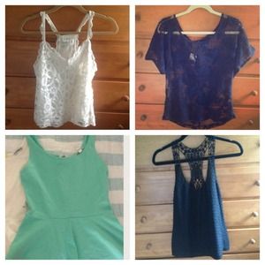 reserved! bundle 4 shirts!