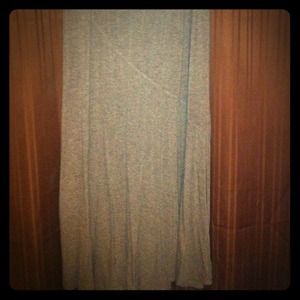Grey maxi mossimo skirt