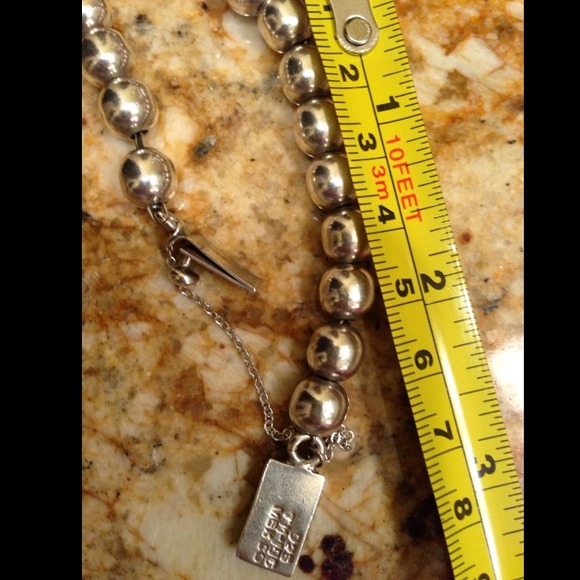 Additional Photos of Silver Beaded Bracelet