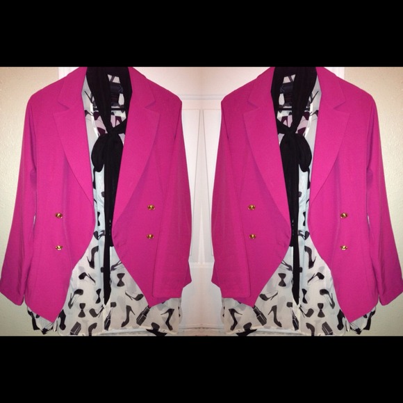 Pink blazer sold in bundle