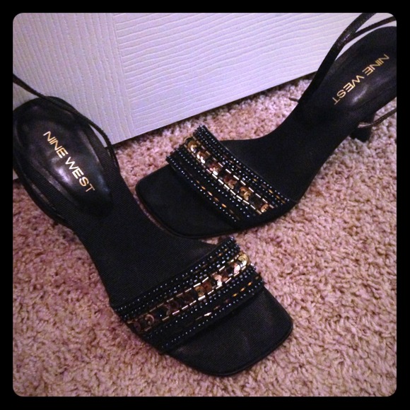 Sequin Strappy Heels!