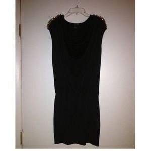 Black Edgy Dress From Forever 21