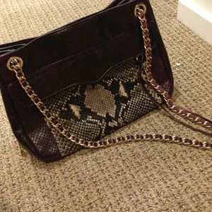 Rebecca minkoff chain handbag! Barely used!