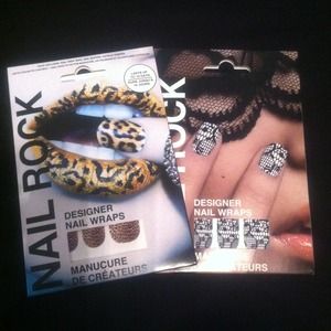 Designer nail wraps 💅