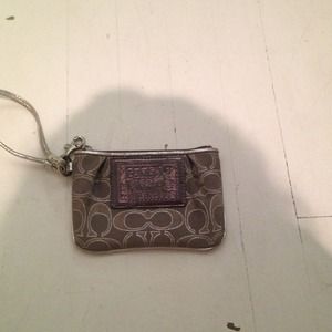 Coach Wristlet super cute