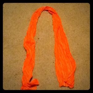 Orange scarf