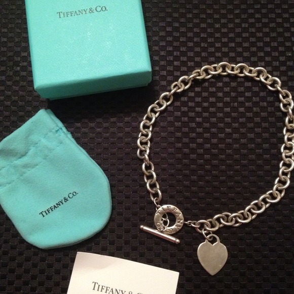 Tiffany & Co Heart Toggle Necklace