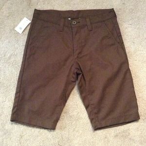 Active brand reform chino shorts in brown