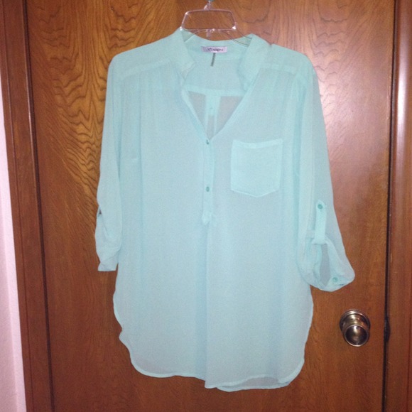 Cute light green Top