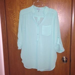 Cute light green Top