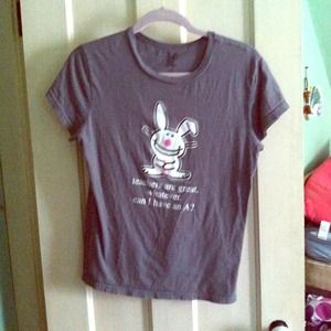 Happy bunny t-shirt 🎭USED🎭