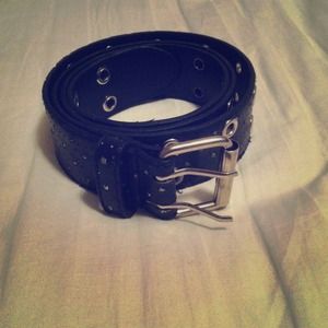 Black belt with tiny stars