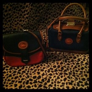 SOLD..2 vintage Dooney & Bourke bags