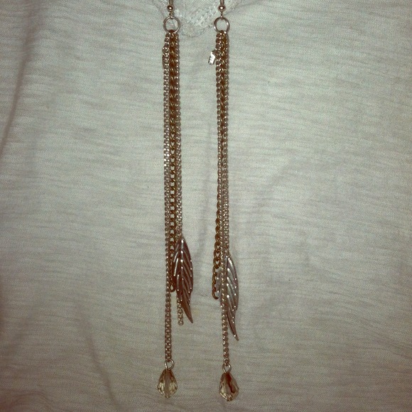 Dangling Chain Earrings