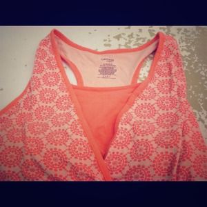 DANSKIN XL 16/18 workout top orange
