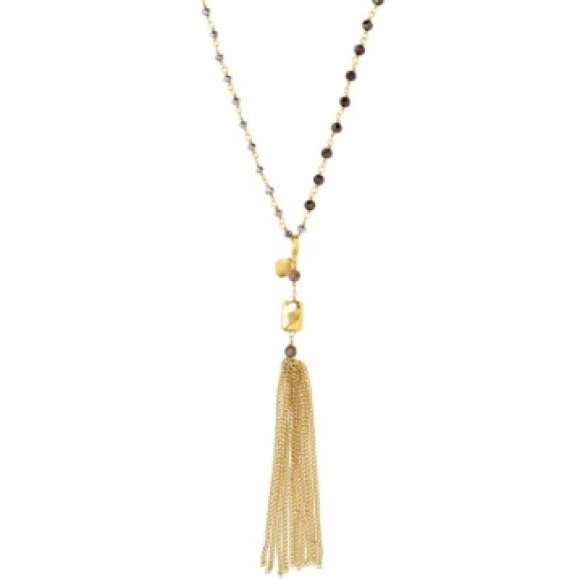 Stella & Dot Gitane Tassel Necklace