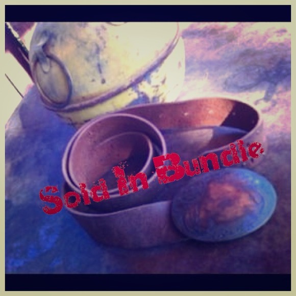 Genuine Italian Leather western Belt