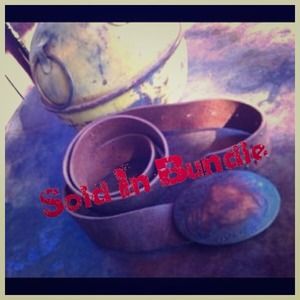Genuine Italian Leather western Belt