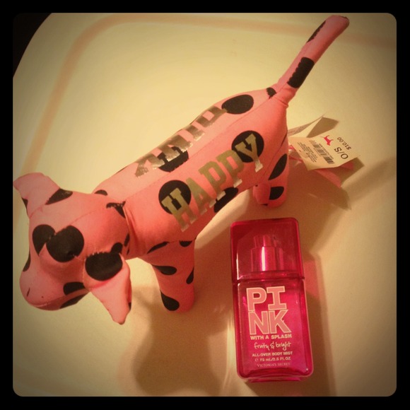 PINK dog+ body spray (fruit&bright)