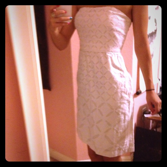 J.Crew white dress size 0