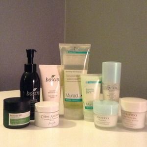 Murad, Boscia. Perricone, Fresh, Shiseido.