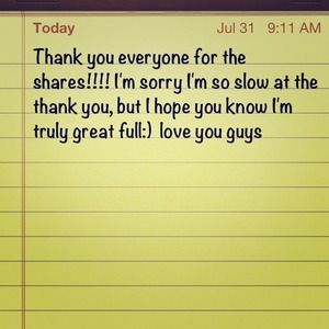 Thank you!!!!