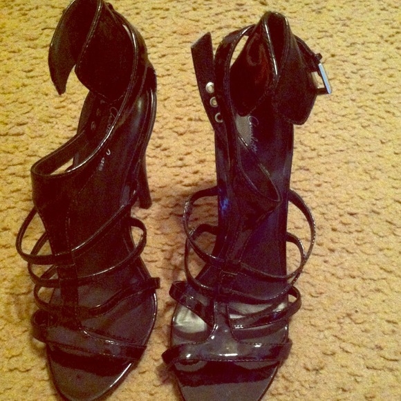 Black heels.
