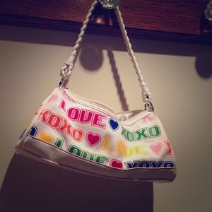 XOXO white purse