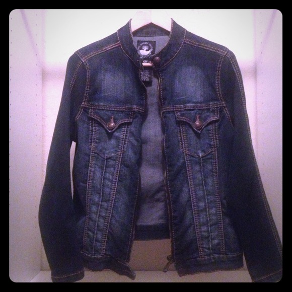 Jean stretch jacket