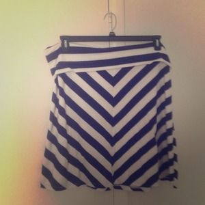 REDUCED! Chevron fold over skirt