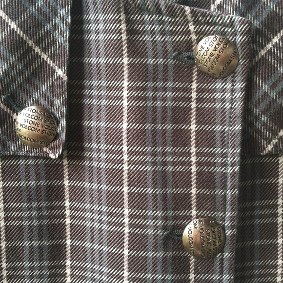 Volcom Military Plaid Jacket - Picture 2 of 4