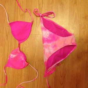 Pink bikini