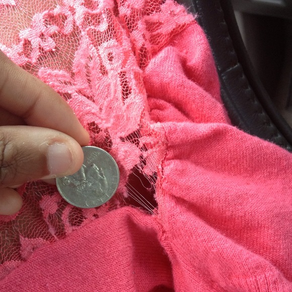 💢💢Sold in bundle💢 💢Coral Half Length Cardigan - Picture 4 of 4