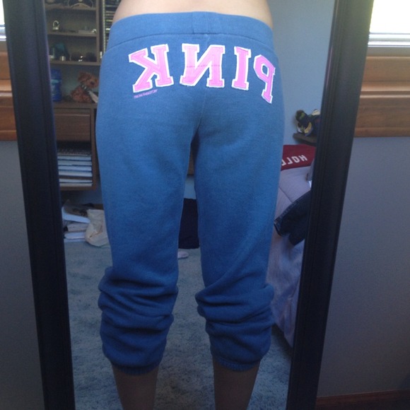 Victorias secret pink crop pants