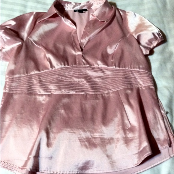Super soft satin blouse.