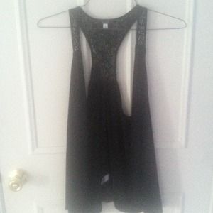 ❌SOLD❌Black Crochet Cover Up